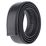 Men Casual Formal Automatic Waist Strap Belts Slide Waistband Without Buckle