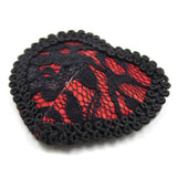 Maxbell Sexy Heart Lace Tassel Pasties Adhesive Nipper Cover Breast Sticker Bra 02