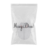 Max Fake Collar Beads Crystal Half Blouse False Collar Dickey White Design 6