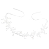 Wedding Bridal Floral Crystal Beads Headband Halo Prom Headpiece Type 2