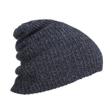 Men WomenCausal Knitted Baggy Beanie Winter Warm Hat Ski Knit Cap Black