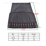 Max Chefs Knife Storage Bag Utility Pockets for Culinary Tools Name Card Holder