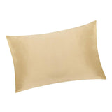 Max Mulberry Silk Pillowcase Both Sides Pillow Case Cover Queen Size Zipper Champagne