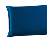 Max Mulberry Silk Pillowcase Both Sides Pillow Case Cover Queen Size Zipper Royal Blue