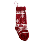 Max Christmas Stocking Sock Gift Bag Xmas Tree Hanging Decor Snowflakes