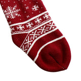 Max Christmas Stocking Sock Gift Bag Xmas Tree Hanging Decor Snowflakes