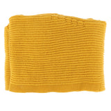 Parent-child Winter Knit Hooded Scarf Headscarf Neck Warmer Hoodie Hat Yellow