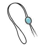 Max Vintage Western Cowboy Mens Bolo Tie Pendant Necklace Jewelry Turquoise