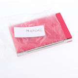 Max Business Name Card Holder Luxury PU Leather&Stainless Steel Card Case Red
