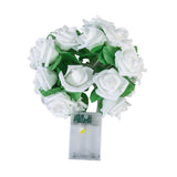 Maxbell 20led Battery LED Rose Christmas Lights Holiday String Lights Colorful