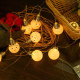 Maxbell Christmas Snowman Battery Holiday Decoration Light String Garden Light