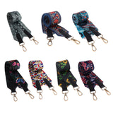 Maxbell Wide Long Purse Strap Shoulder Bag Belt Handbag DIY Accessory Snake print