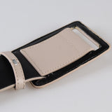 Max Womens Chic Waistband Wide Cinch Belt with Fashion Metal Square Buckle Beige