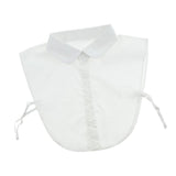 Fake Collar False Faux Doll Collar Detachable Half Shirt White square collar