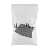 Max Satin Silk Feel Formal Square Neck Scarf Head Hair Scarf Wrap Handkerchief Black