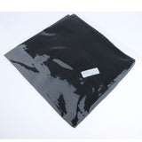 Max Satin Silk Feel Formal Square Neck Scarf Head Hair Scarf Wrap Handkerchief Black