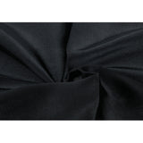 Max Satin Silk Feel Formal Square Neck Scarf Head Hair Scarf Wrap Handkerchief Black