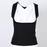 Max Women Underbust Corset Waist Trainer Cincher Body Shaper Vest Trimmer Belt S Blue