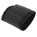 Max Magnetic Wristband Nail Screw Holder Tool Storage Drill Belt Black-Yellow