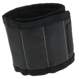 Max Magnetic Wristband Nail Screw Holder Tool Storage Drill Belt Black-Yellow