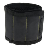 Max Magnetic Wristband Nail Screw Holder Tool Storage Drill Belt Black-Yellow
