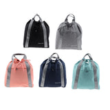 Max Men Women Causal Backpacks Waterproof Drawstring Bag Travel Backpacks Black