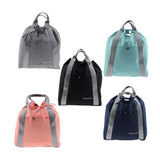 Max Men Women Causal Backpacks Waterproof Drawstring Bag Travel Backpacks Black