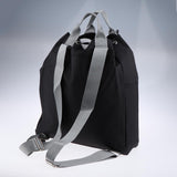 Max Men Women Causal Backpacks Waterproof Drawstring Bag Travel Backpacks Black