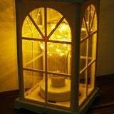 Maxbell Haning Lantern Christmas Wedding Party Decoration Warm White LED Lights