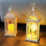 Maxbell Haning Lantern Christmas Wedding Party Decoration Warm White LED Lights