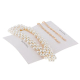 Women Pearl Hair Clip Metal Hairpin Barrette Clamp Accessory Styling Jewelry 2