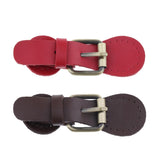 Sew on Leather Magnetic Snap Buckles Closure DIY Handbag Replacement Red