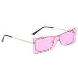 Max Lady Vintage Small Frame UV400 Sunglasses Flip Up Eyewear Designer Pink