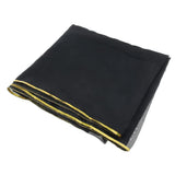 Maxbell Belly Dance Chiffon Veil Shawl Scarf Sequins Trim Hip Wrap Scarves Black