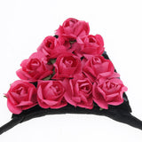 Max Paper Flower Cat Ears Party Women Girls Kids Headband Fancy Dress Rose