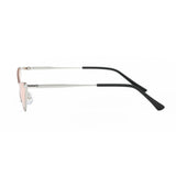 Max Unisex Metal Frame Fashion Cat Eye Sunglasses UV 400 Eyeglasses Pink