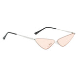 Max Unisex Metal Frame Fashion Cat Eye Sunglasses UV 400 Eyeglasses Pink