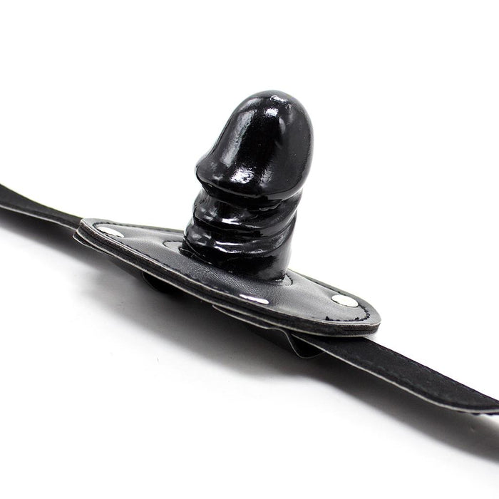 Maxbell Lockable Silicone Penis Mouth Gag Open Mouth Gag Slave Adult Sex Games Toys