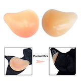 False Boobs Enhancer Crossdresser Bra Pads Silicone Breast Forms Left B Cup