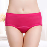 Max Women's Menstrual Period Panties Leakproof Physiological Underwear Rosy M