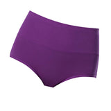 Max Womens Postpartum Menstrual Period Protective Cotton Panties Underwear L Purple