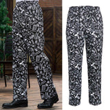 Max Cargo Baggy Pants Restaurant Trousers Women Men Funny Print Work Apparel