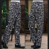 Max Cargo Baggy Pants Restaurant Trousers Women Men Funny Print Work Apparel