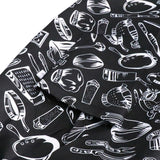 Max Cargo Baggy Pants Restaurant Trousers Women Men Funny Print Work Apparel