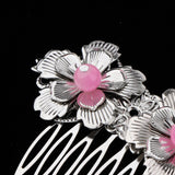 Maxbell 2pcs Retro Ancient Chinese Hair Accessories Hair Comb Clips Hair Pin Pink