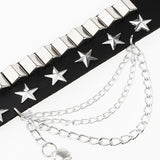 Max Layered Gothic Skull Punk Bracelet Rivet Leather Cuff Bangle Wristband Black