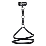Max Womens PU Leather Harness Adjustable Waist Belt Gothic Body Harness Lingerie
