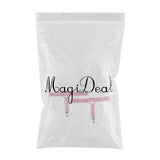 Max Womens Heart Decor Sexy Garters Adjustable Leg Strap Garters Suspenders Pink