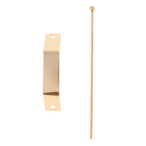Max Women's Vintage Simple Geometric Chinese Hair Pin Wedding Hair Stick Gold