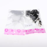 Maxbell Women Heart Decor Sexy Garters Adjustable Leg Strap Garters Suspenders Black